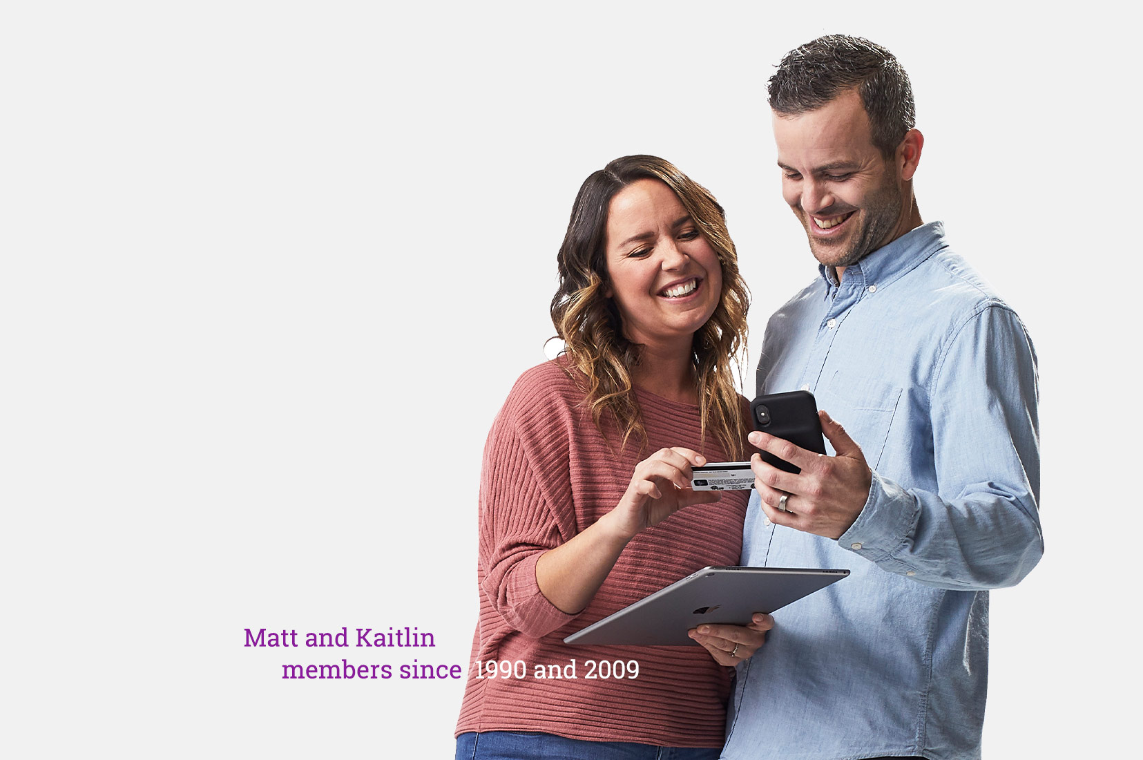 United Member: Matt and Kaitlin, members since 1990 and 2009